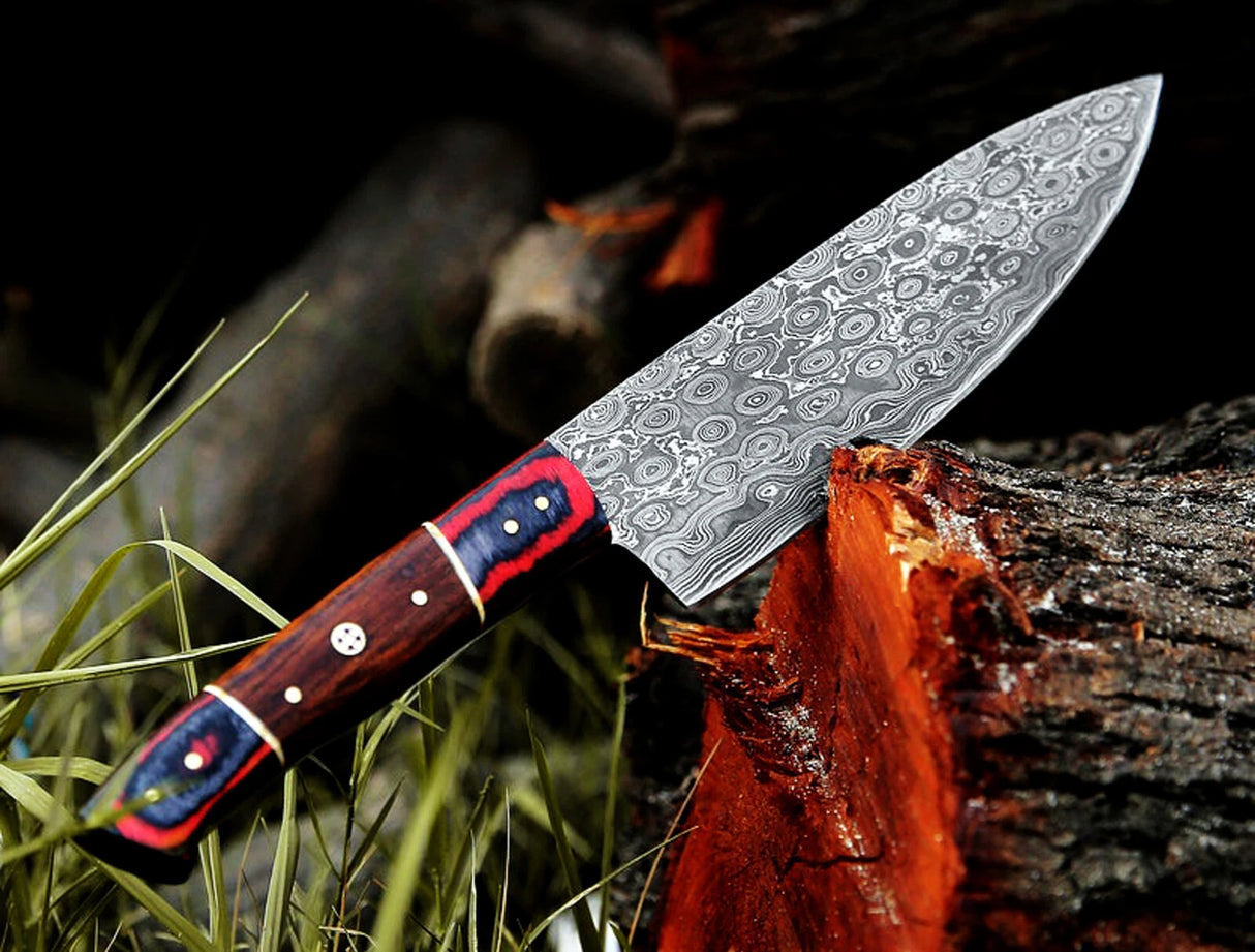 Sigrid Damascus Chef Knife Set – 2 Piece