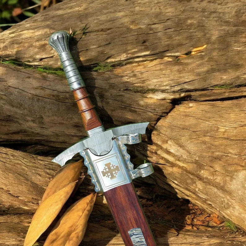 Crusader Damascus Sword