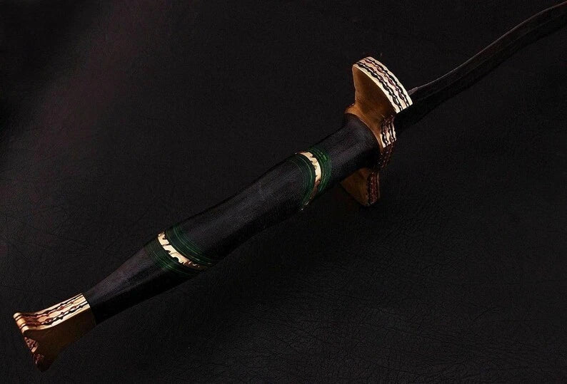Drakkarwave Damascus Sword