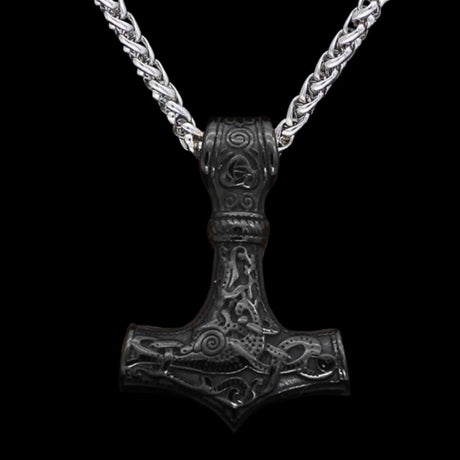Mjölnir Thor's Hammer Necklace - Tales of Valhalla